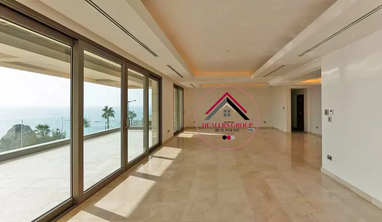 Full Sea view apartment for Sale in Raouche