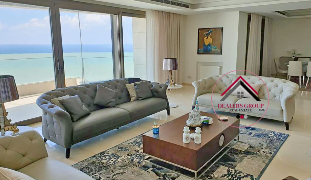 apartment sale raouche sea view