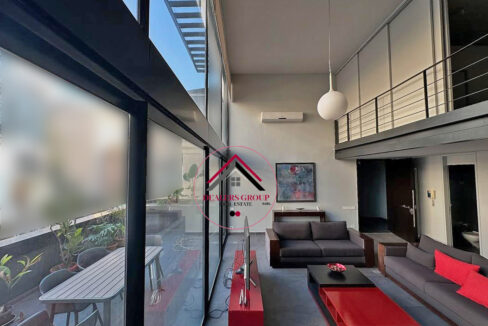 Fancy Loft with Modern Interior for sale in achrafieh