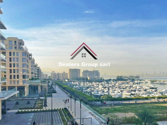 Opulent Apartment with Marina View in WaterfrontCity -Dbayeh