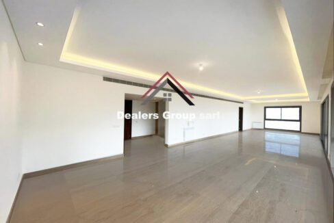 Marvelous Sapcious Apartment for Sale in Achrafieh