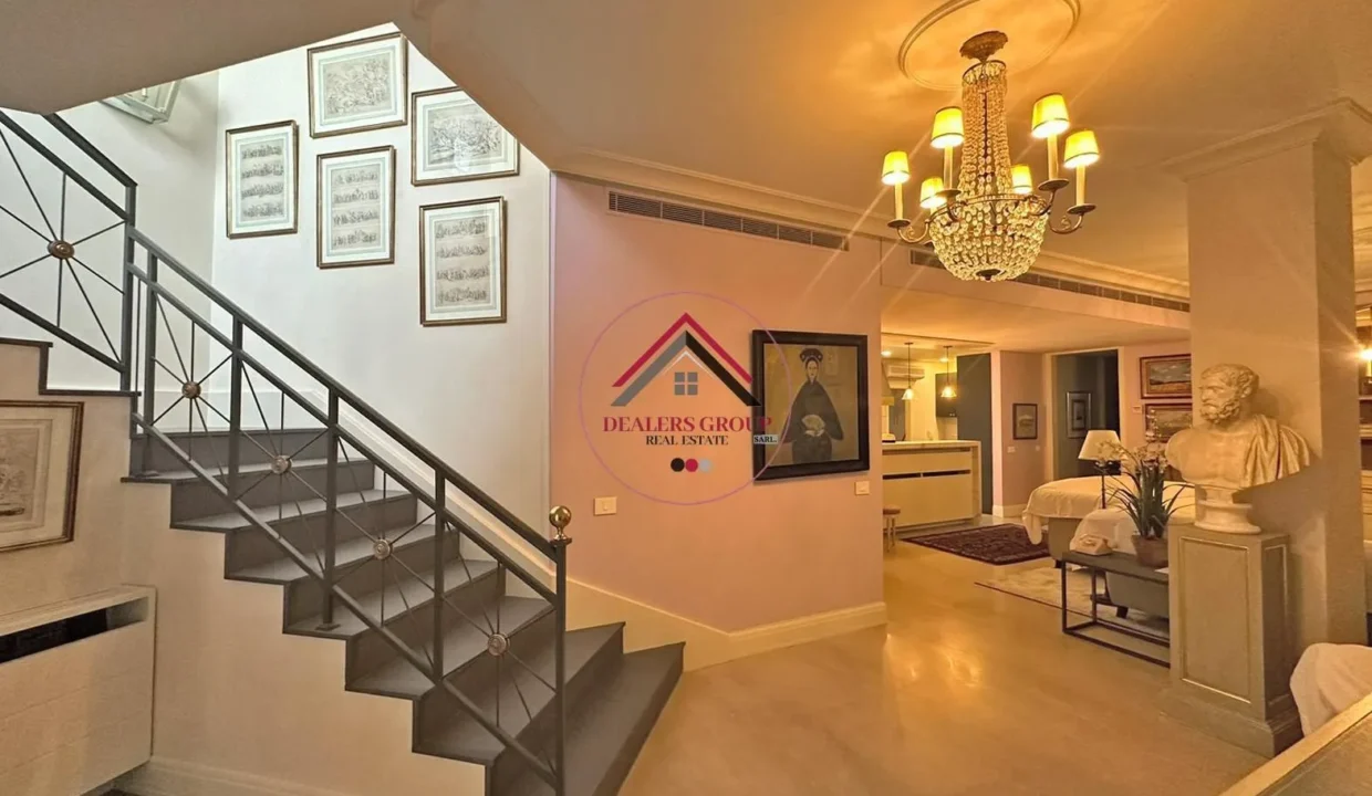 Duplex Apartment with Terrace for sale in achrafieh
