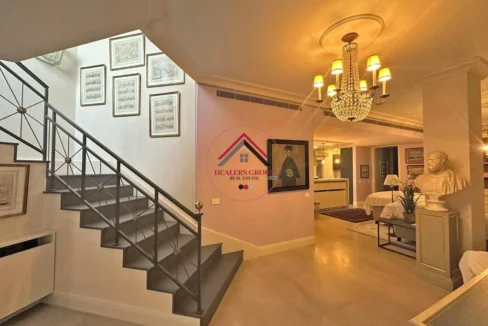Duplex Apartment with Terrace for sale in achrafieh