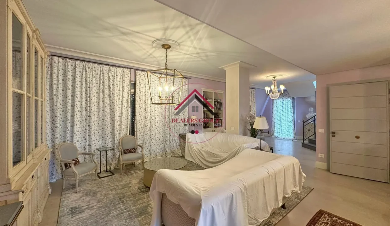 Duplex Apartment with Terrace for sale in achrafieh