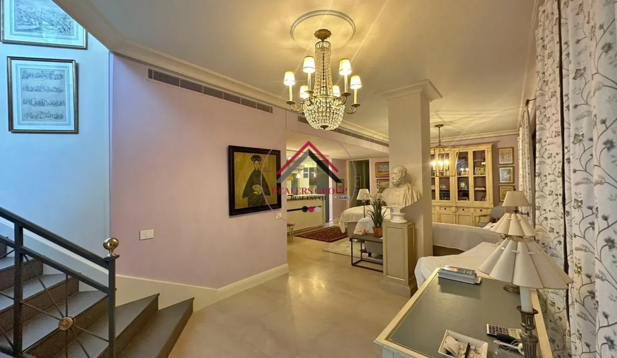 Duplex Apartment with Terrace for sale in achrafieh