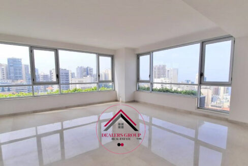 High-end Apartment for Sale in Ras Beirut + Sea View