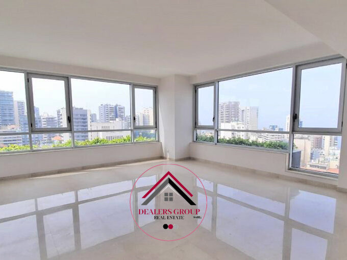 High-end Apartment for Sale in Ras Beirut + Sea View