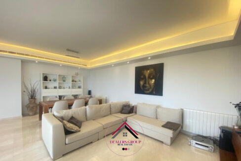 The relaxing view is waiting for you ! Apart. for Sale in Waterfroncity Dbayeh