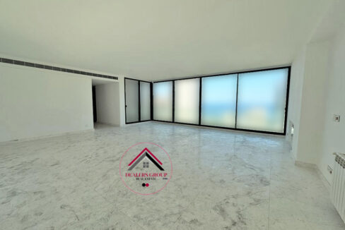 Modern Apartment for sale in Ain El Mreisseh with Sea View