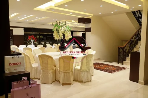 dining table - villa for sale in bikfaya