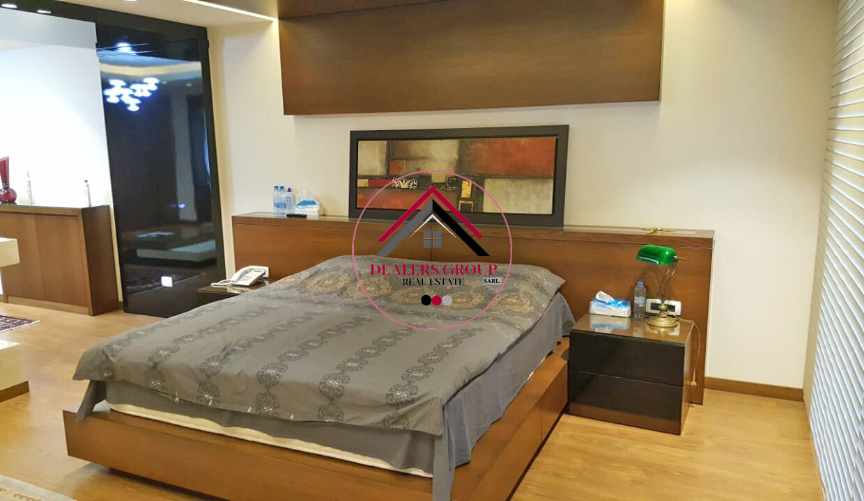 master bedroom 3-villa for sale in bikfaya