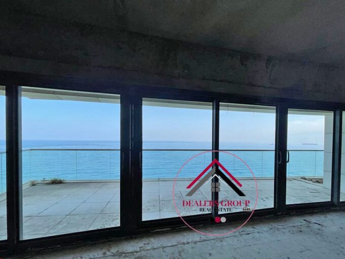 Core & Shell Apartment with Direct Sea View for Sale in Ain Al Mreisseh