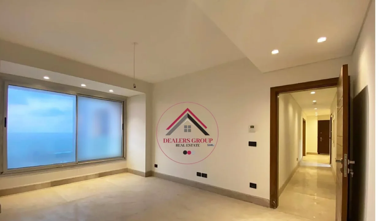 Sea View stunning apartment for Sale in Raouche