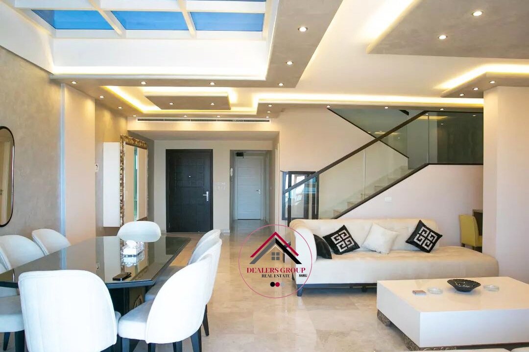 Modern Duplex Apartment for sale in Jnah with Sea View