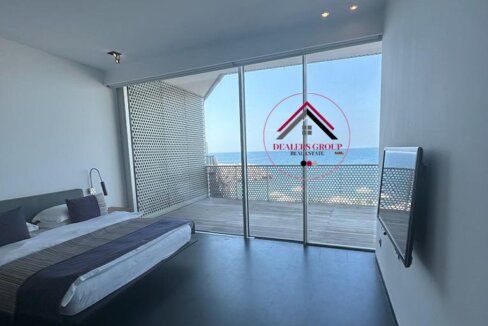 Stunning Serenity With Sea View! Chalet for sale in Downtown Beirut