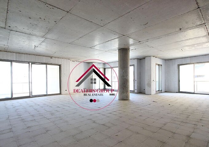 Core and Shell Apartment for sale in Downtown Beirut