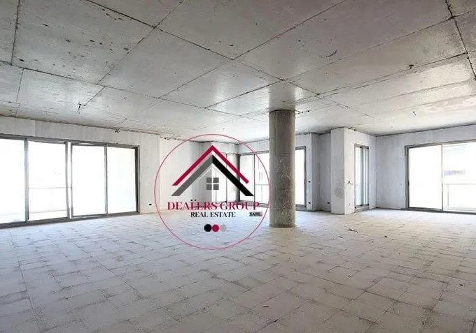 Core and Shell Apartment for sale in Downtown Beirut