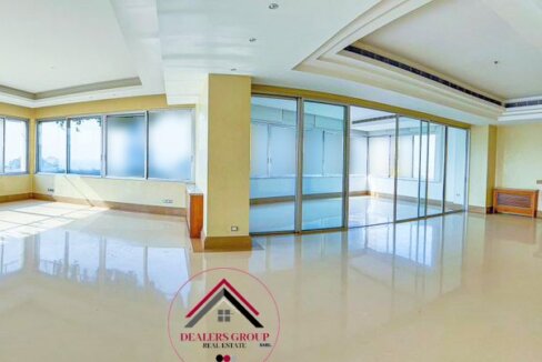 Stunning Combination Of Elevation, Space And Location in Achrafieh