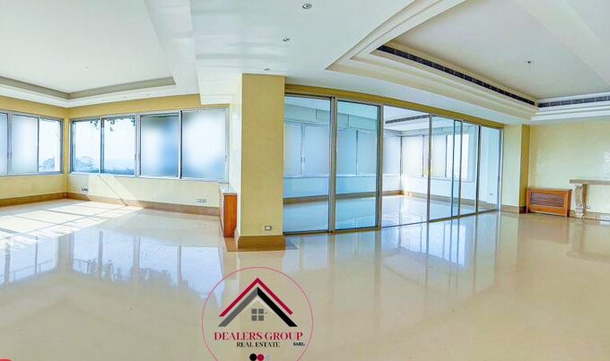 Stunning Combination Of Elevation, Space And Location in Achrafieh