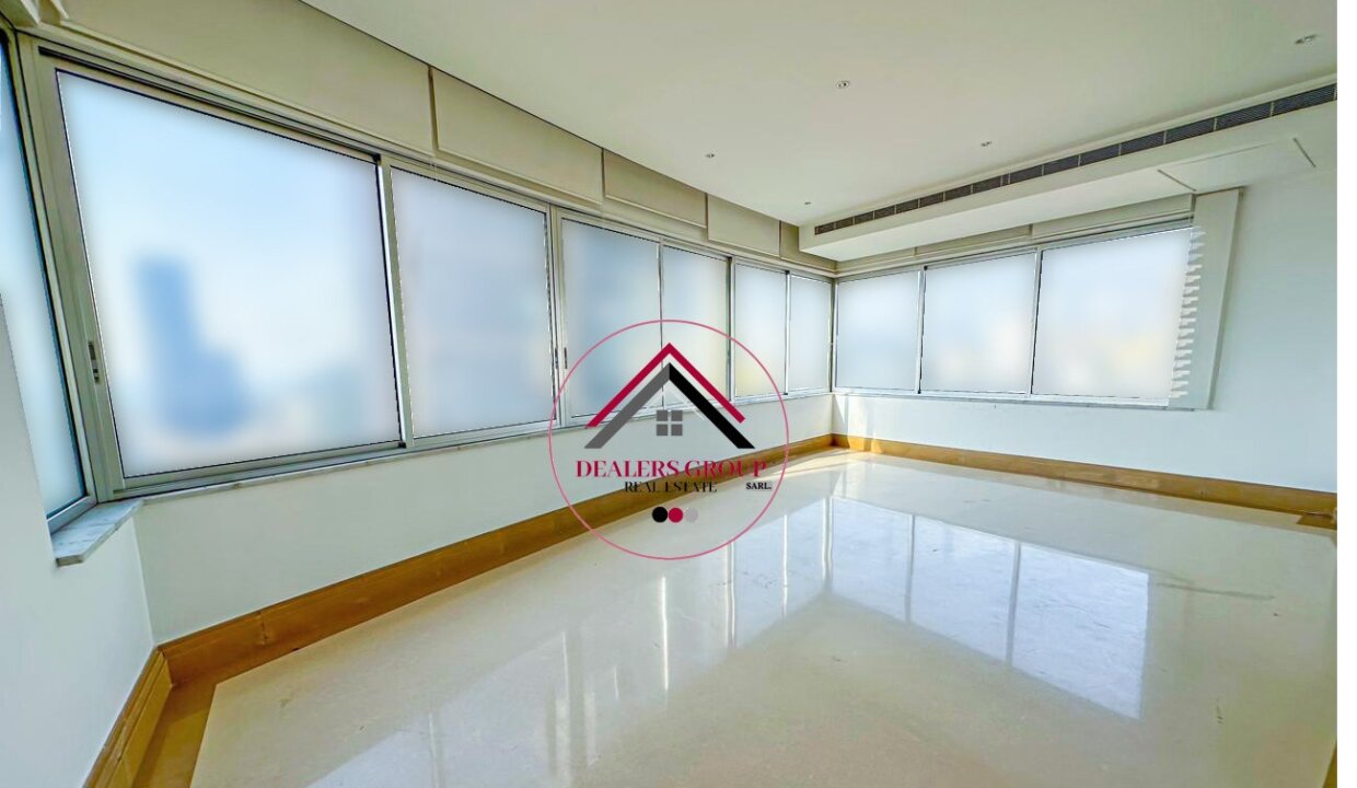 Stunning Combination Of Elevation, Space And Location in Achrafieh