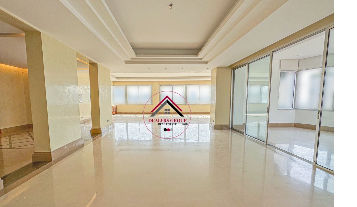 Stunning Combination Of Elevation, Space And Location in Achrafieh