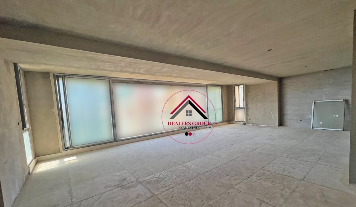 Core and Shell Apartment for sale in Ramlet el Bayda in a new Building