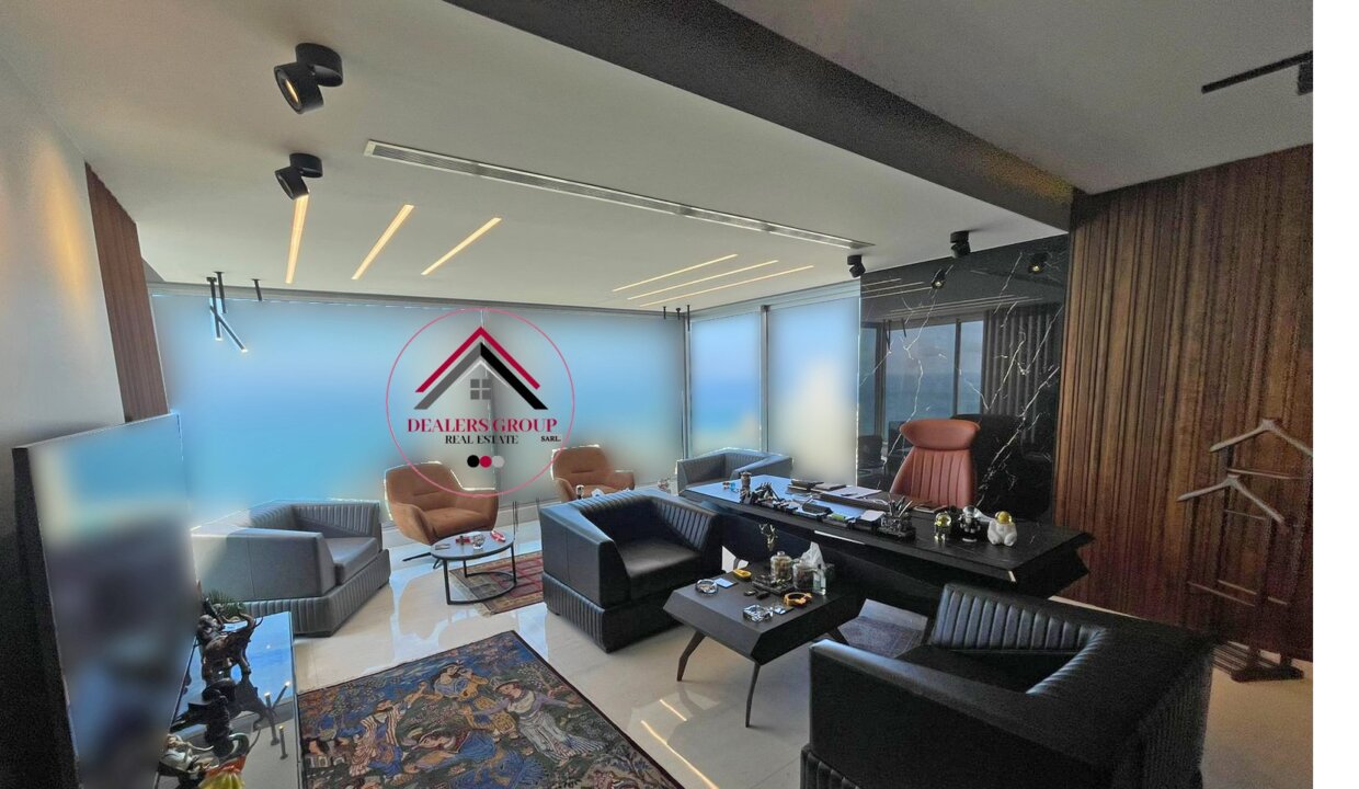 Sea View Super Modern Apartment for sale in Rawche