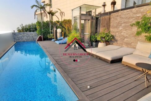 Super Deluxe Penthouse with Private Pool for sale in Achrafieh