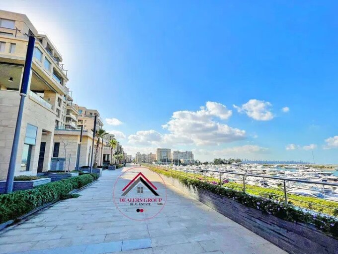 Private Terrace! Wonderful Apartment for Sale in WaterfrontCity Dbayeh