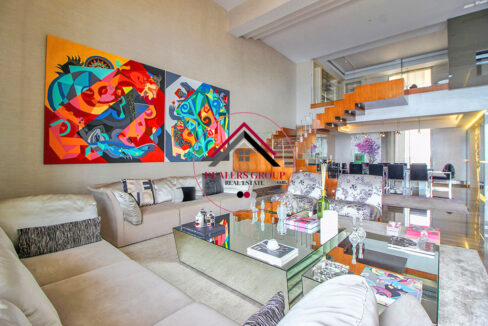 sea view duplex for sale in manara