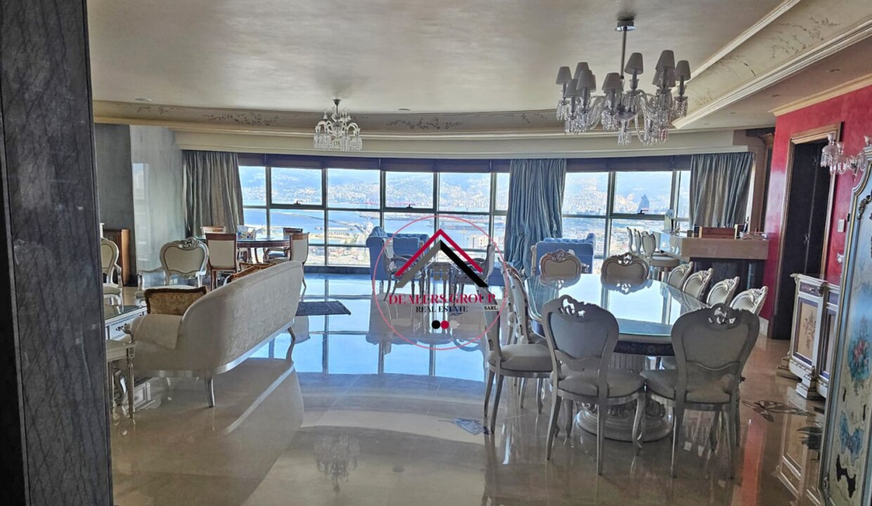 Full Marina View Apartment for Sale in Downtown Beirut