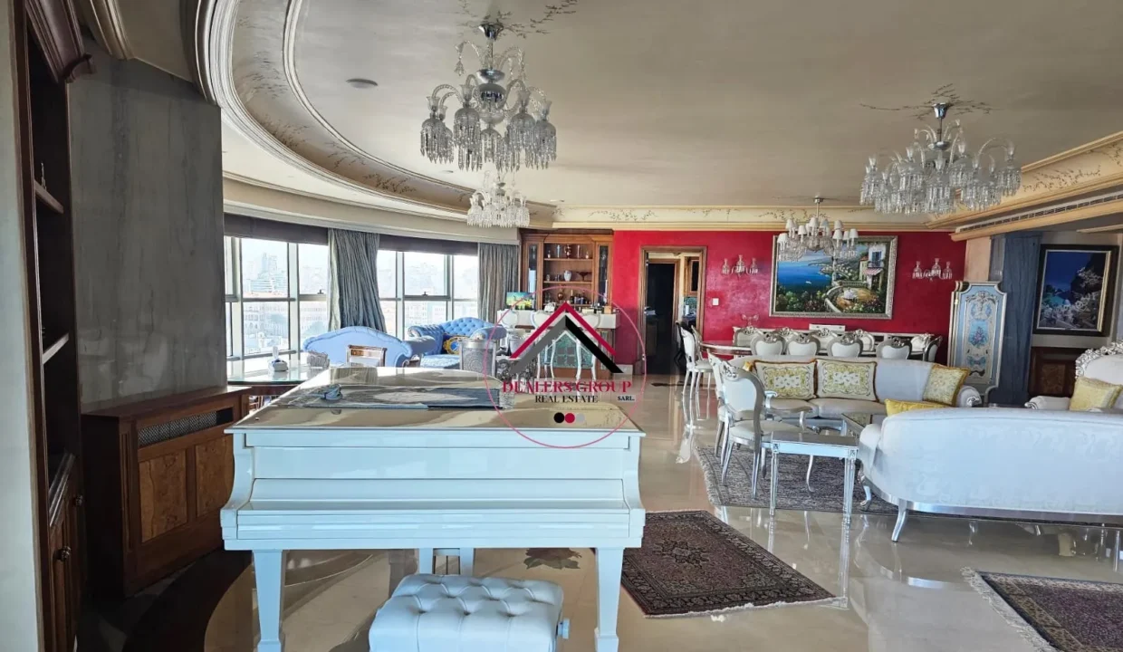 Full Marina View Apartment for Sale in Downtown Beirut