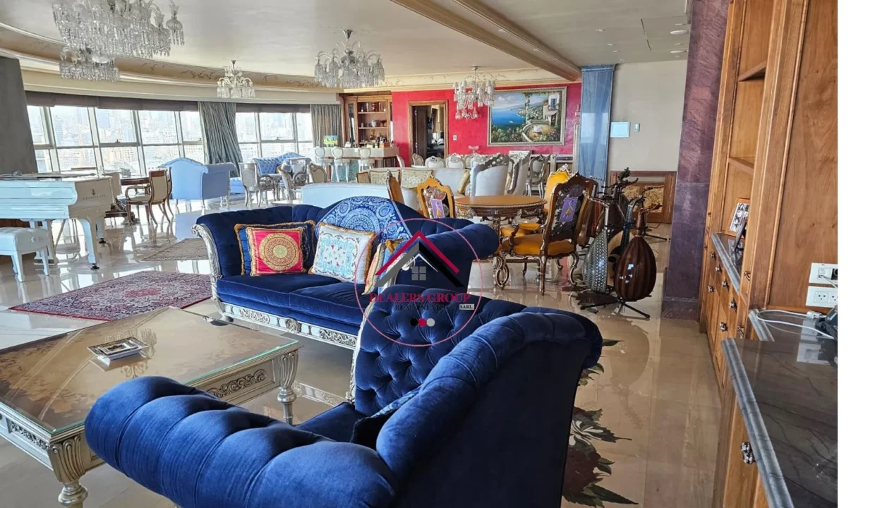 Full Marina View Apartment for Sale in Downtown Beirut