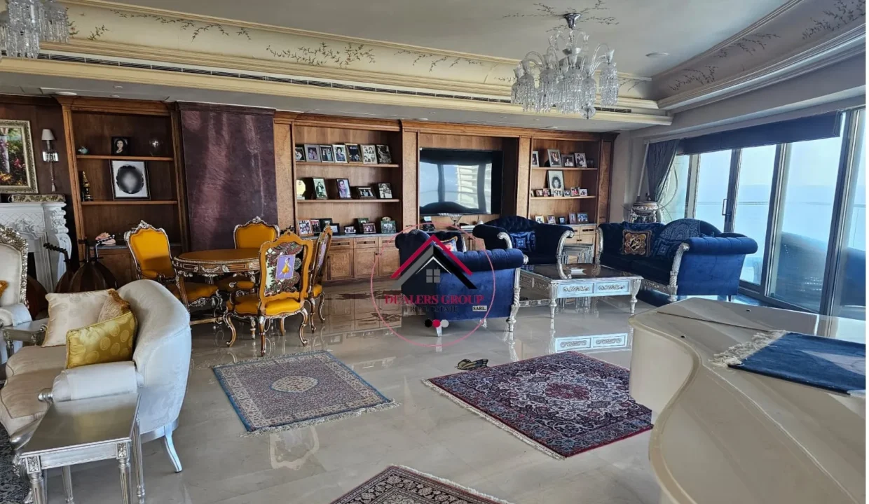 Full Marina View Apartment for Sale in Downtown Beirut