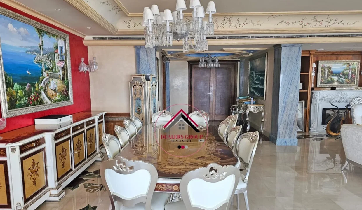 Full Marina View Apartment for Sale in Downtown Beirut