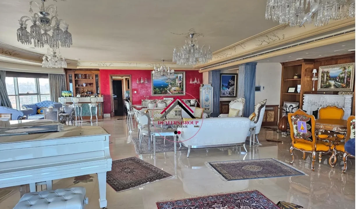 Full Marina View Apartment for Sale in Downtown Beirut