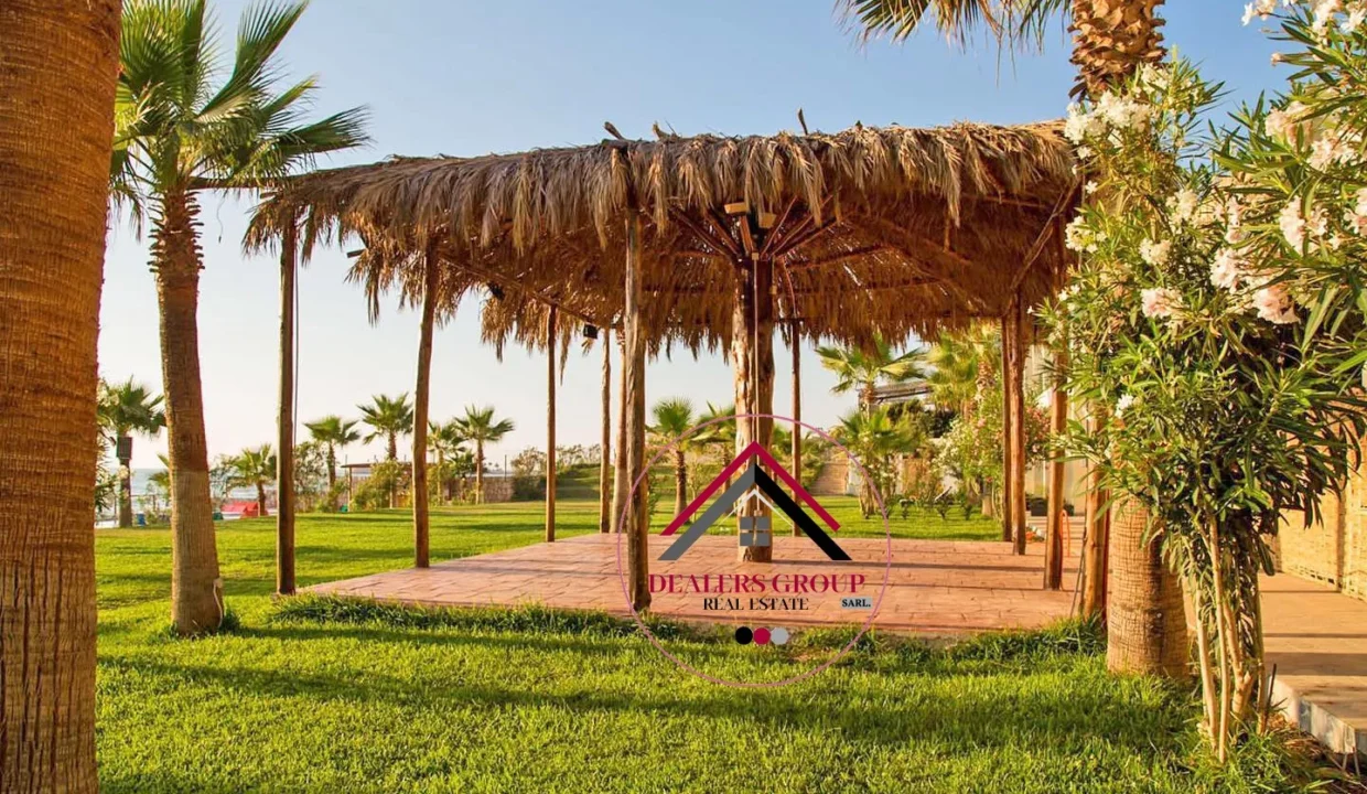 Huge Beach Resort For Sale in Jiyeh