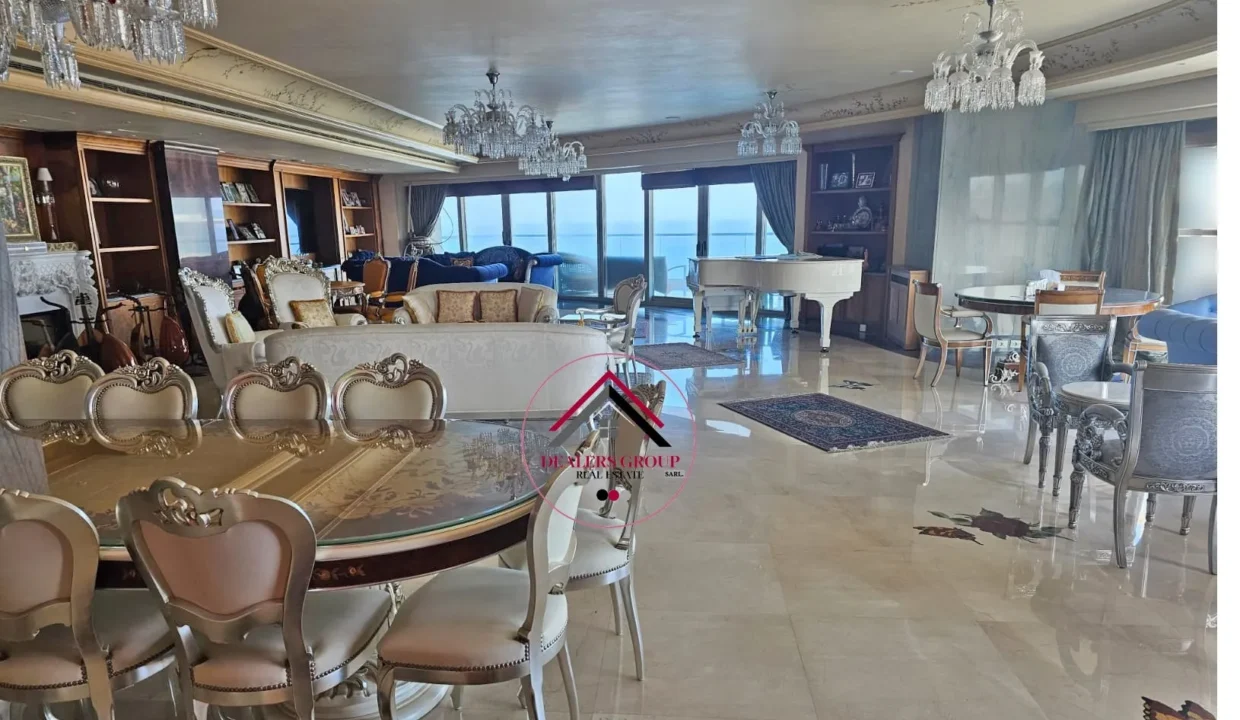 Full Marina View Apartment for Sale in Downtown Beirut