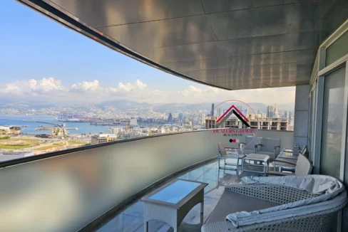 Full Marina View Apartment for Sale in Downtown Beirut