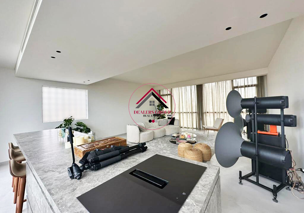 Modern apartment for sale in achrafieh with terrace