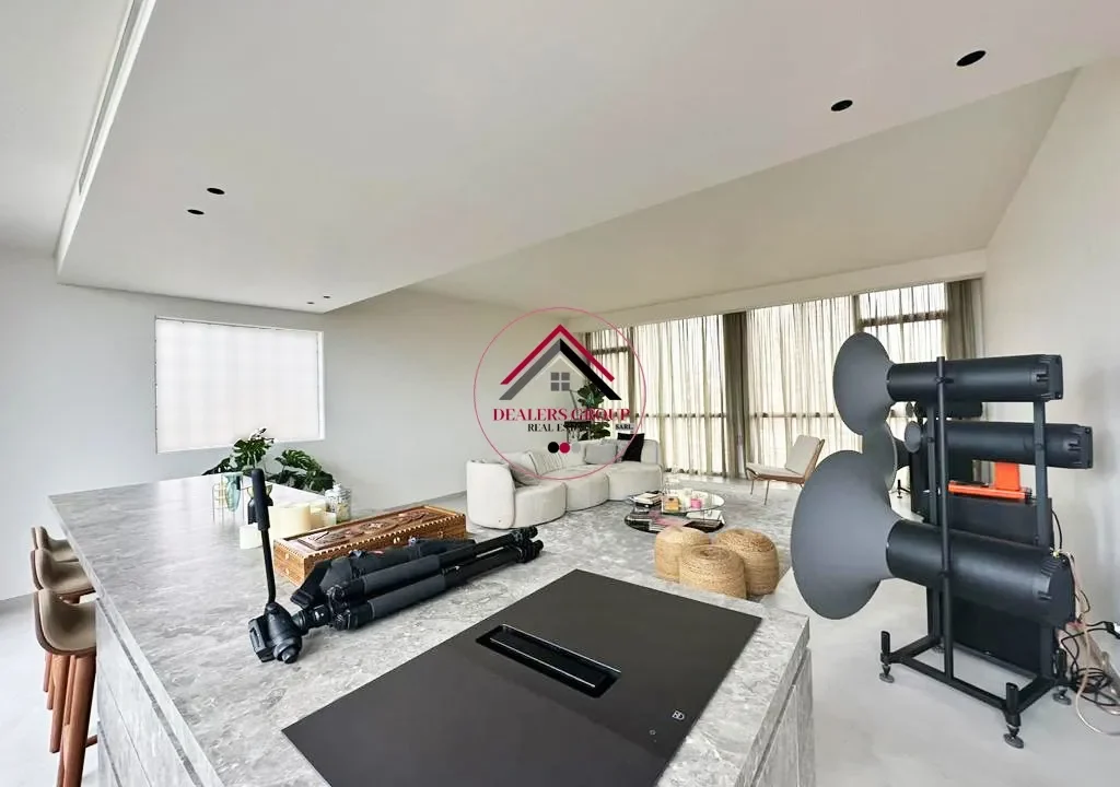 Modern apartment for sale in achrafieh with terrace
