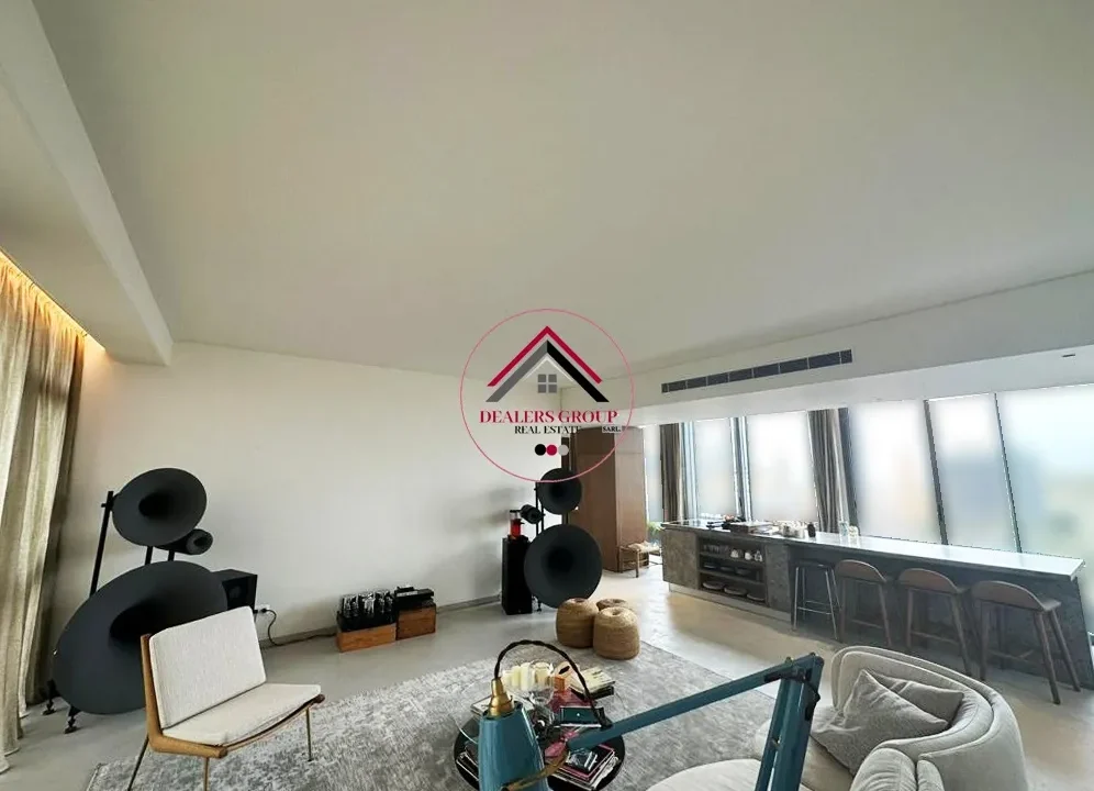 Modern apartment for sale in achrafieh with terrace