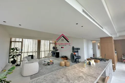 Modern apartment for sale in achrafieh with terrace
