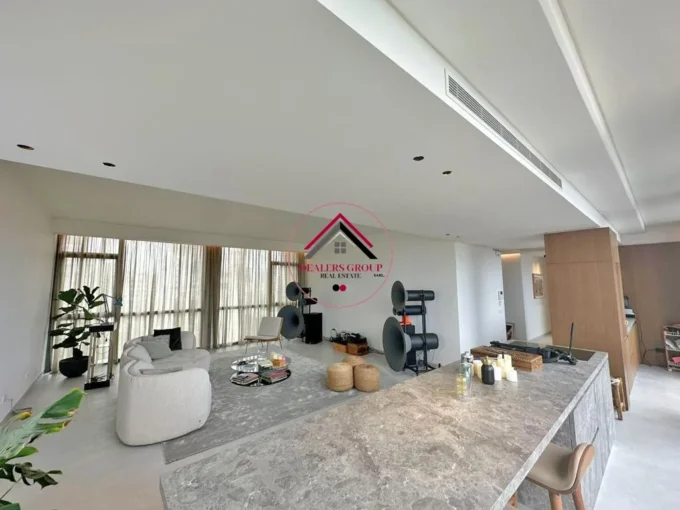Modern apartment for sale in achrafieh with terrace
