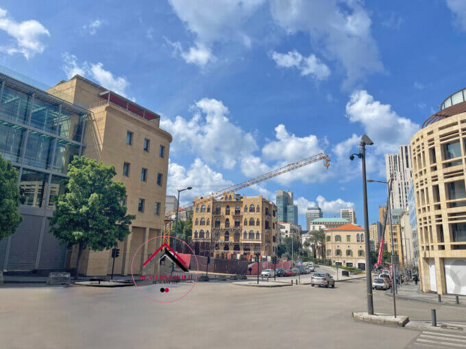 Prime Location core and shell Shop for sale in Downtown Beirut