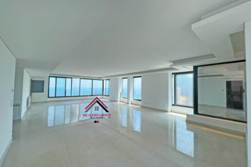 Experience the Modern Lifestyle with Full Sea View In Ain EL Mreisseh