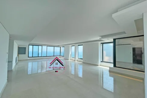 Experience the Modern Lifestyle with Full Sea View In Ain EL Mreisseh