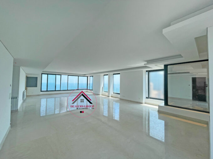 Experience the Modern Lifestyle with Full Sea View In Ain EL Mreisseh