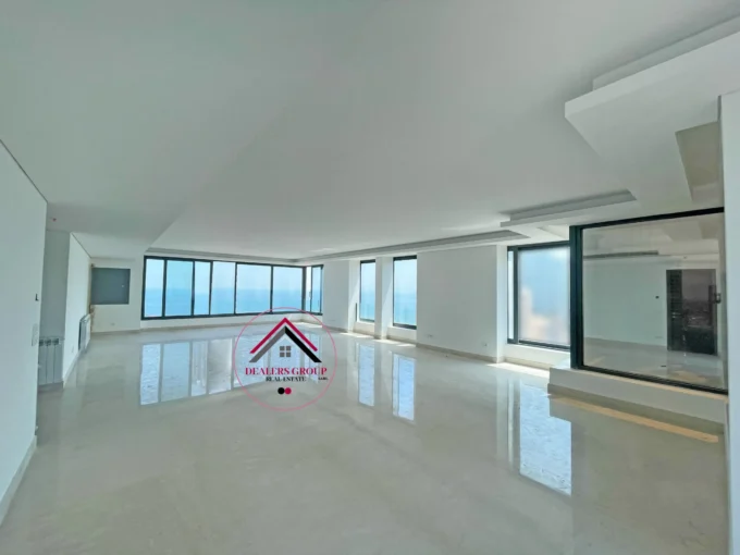 Experience the Modern Lifestyle with Full Sea View In Ain EL Mreisseh