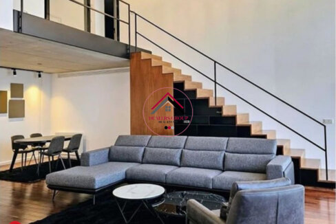 Private Terrace!  Modern Loft for Sale in Achrafieh